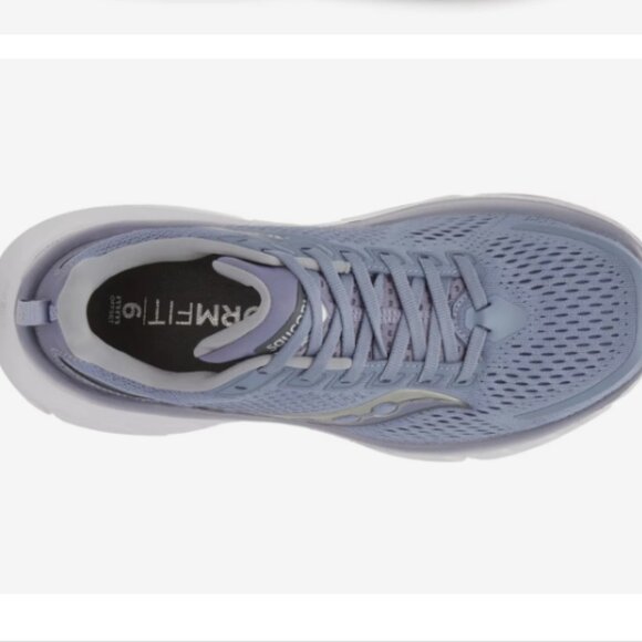 NEW SAUCONY Wide Guide 17 Performance Running Sneakers iris for women 253 - Picture 8 of 8